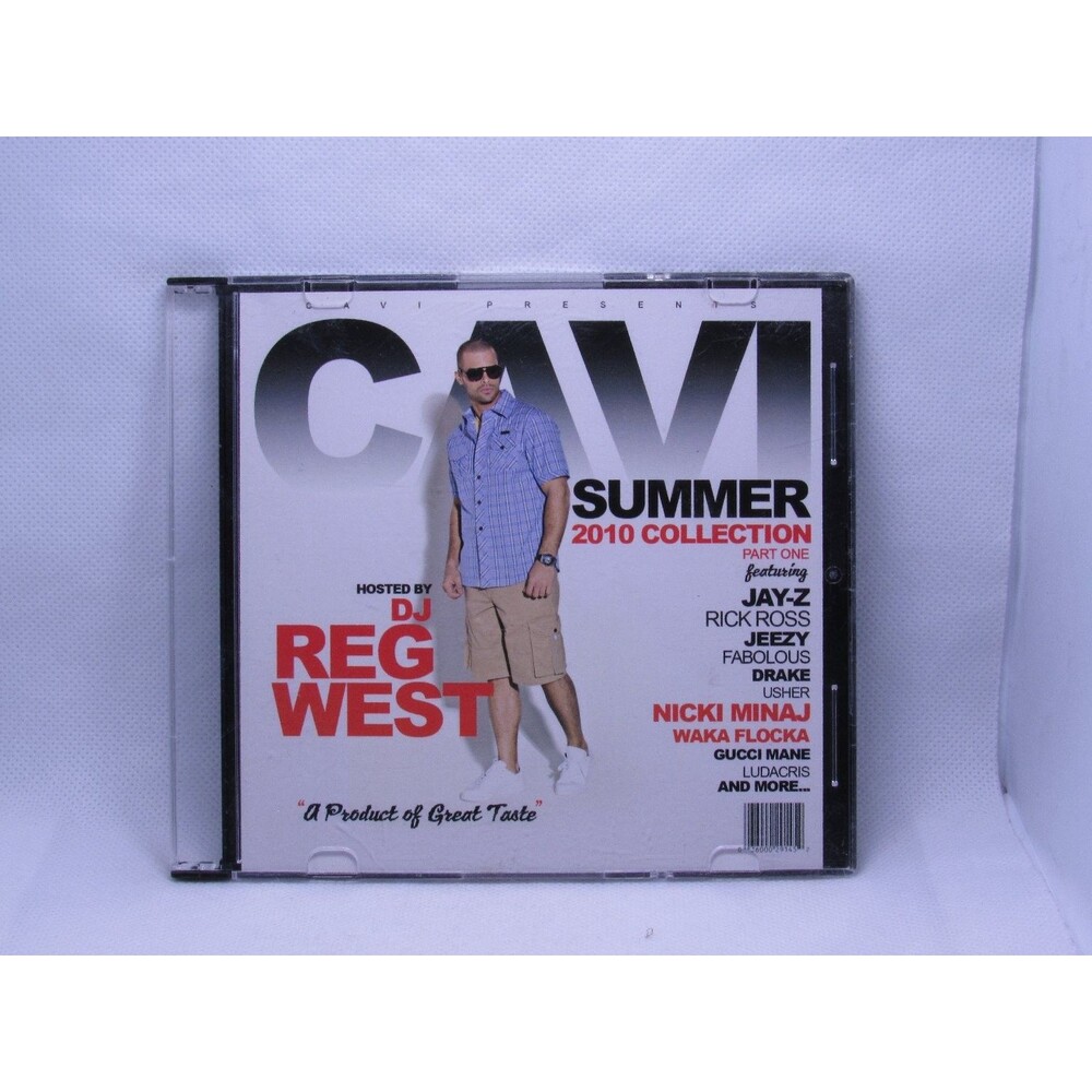 DJ Reg West – CAVI Summer 2010 Collection Mixtape CD Hip Hop Promo